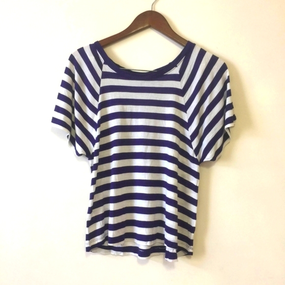 Final Price - Cotton World Striped Top - Picture 2 of 4